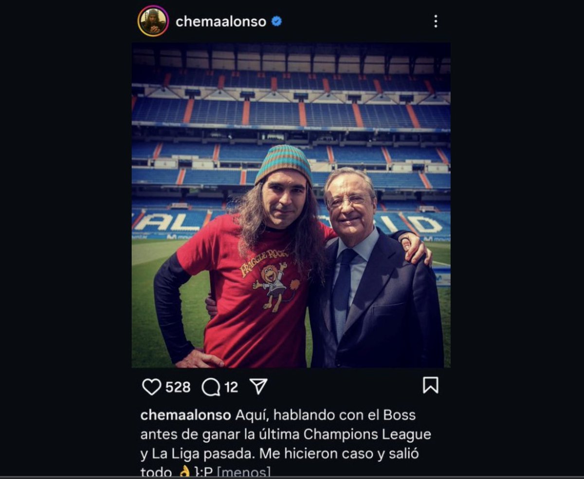 Llourinho's tweet image. No creo que la IA en el fútbol español esté condicionada.