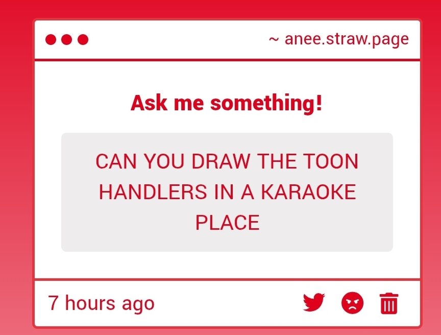 Aneemonerss's tweet image. Toon handlers hangout #dandysworld