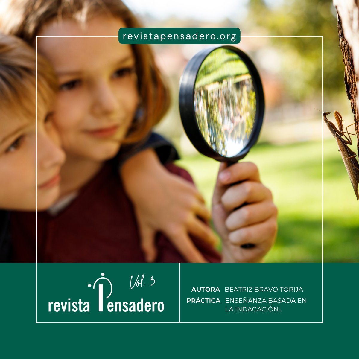 Fundación Promaestro (@fundpromaestro) on Twitter photo 🔍🧪 ¿Cómo formar a futuros docentes en la práctica científica de la indagación? | #RevistaPensadero
<a href="/BBravo2/">Beatriz Bravo torija</a> comparte su experiencia de enseñanza basada en la indagación dentro del Máster de Profesorado. 👇
revistapensadero.org/index.php/port…
#FormaciónDocente #CienciasEnElAula #ABI 🔍🧪 ¿Cómo formar a futuros docentes en la práctica científica de la indagación? | #RevistaPensadero
<a href="/BBravo2/">Beatriz Bravo torija</a> comparte su experiencia de enseñanza basada en la indagación dentro del Máster de Profesorado. 👇
revistapensadero.org/index.php/port…
#FormaciónDocente #CienciasEnElAula #ABI