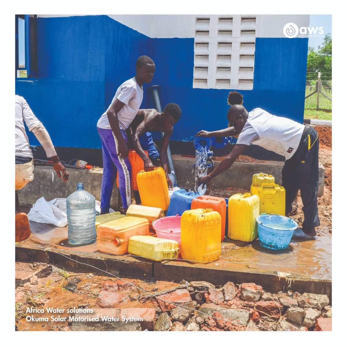 awsorg's tweet image. Project loading 🥳🥳!!!
We are excited to announce a new project, the Okuma Solar Motorized Water System, which is underway. 

Here are a few snippets of the progress
#safewaterforall #safewatersolutions