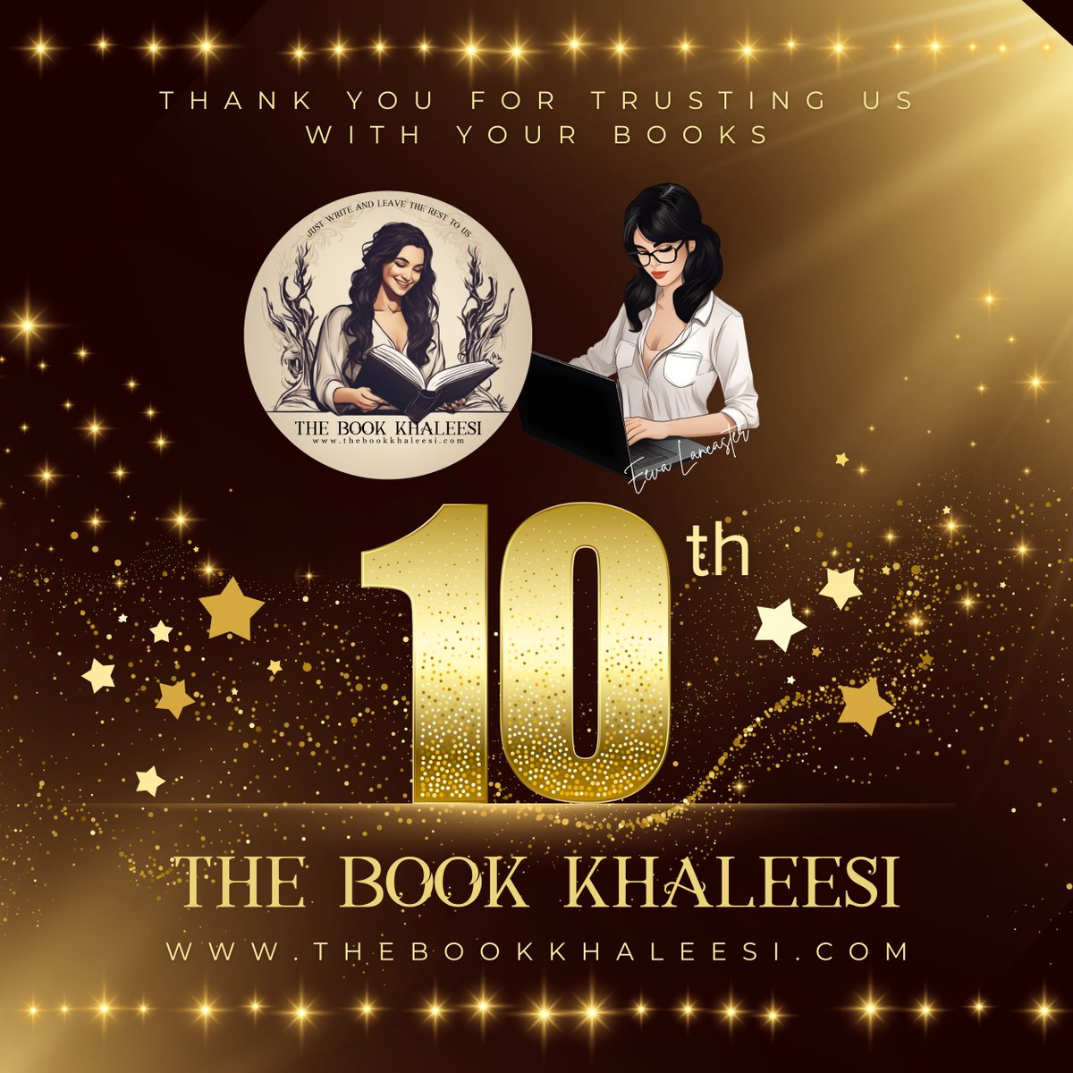 eevalancaster's tweet image. A decade of 14-hour days, thousands of books, hundreds of #authors... still, it never gets old.
I still believe that every book published is a little miracle. ✨
Thanks for trusting me to be a part of your journey.
❤️❤️❤️ XOXO 💋
#thebookkhaleesi #authorservices #publishing