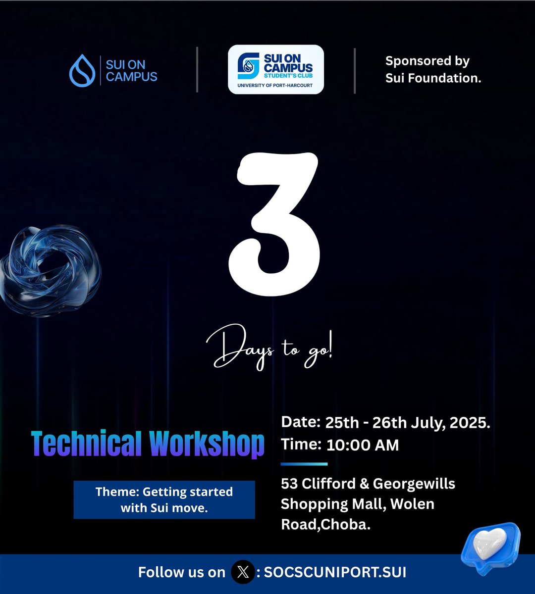 3 days to go✈️
Unlock this wonderful experience 🎊
Register today 👇

forms.gle/pcRY7cfphgvZE8…
