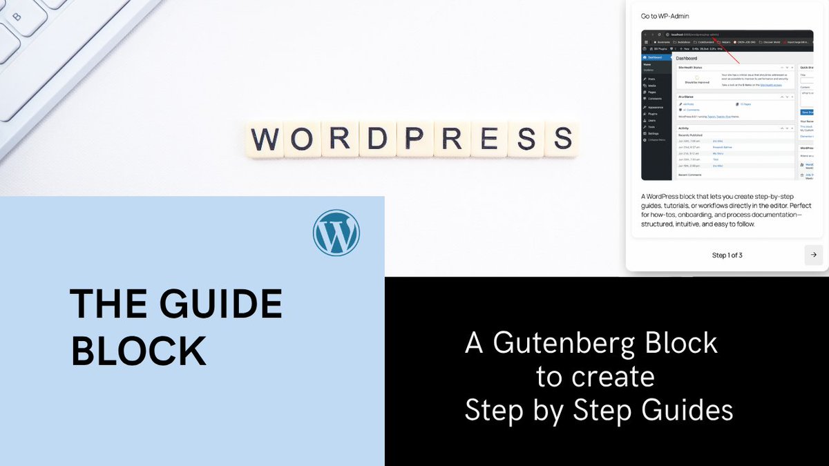 BuntyWP's tweet image. A new video of my latest published plugin is coming today at 5 PM IST.

Stay Tuned.

#WordPress #gutenberg
