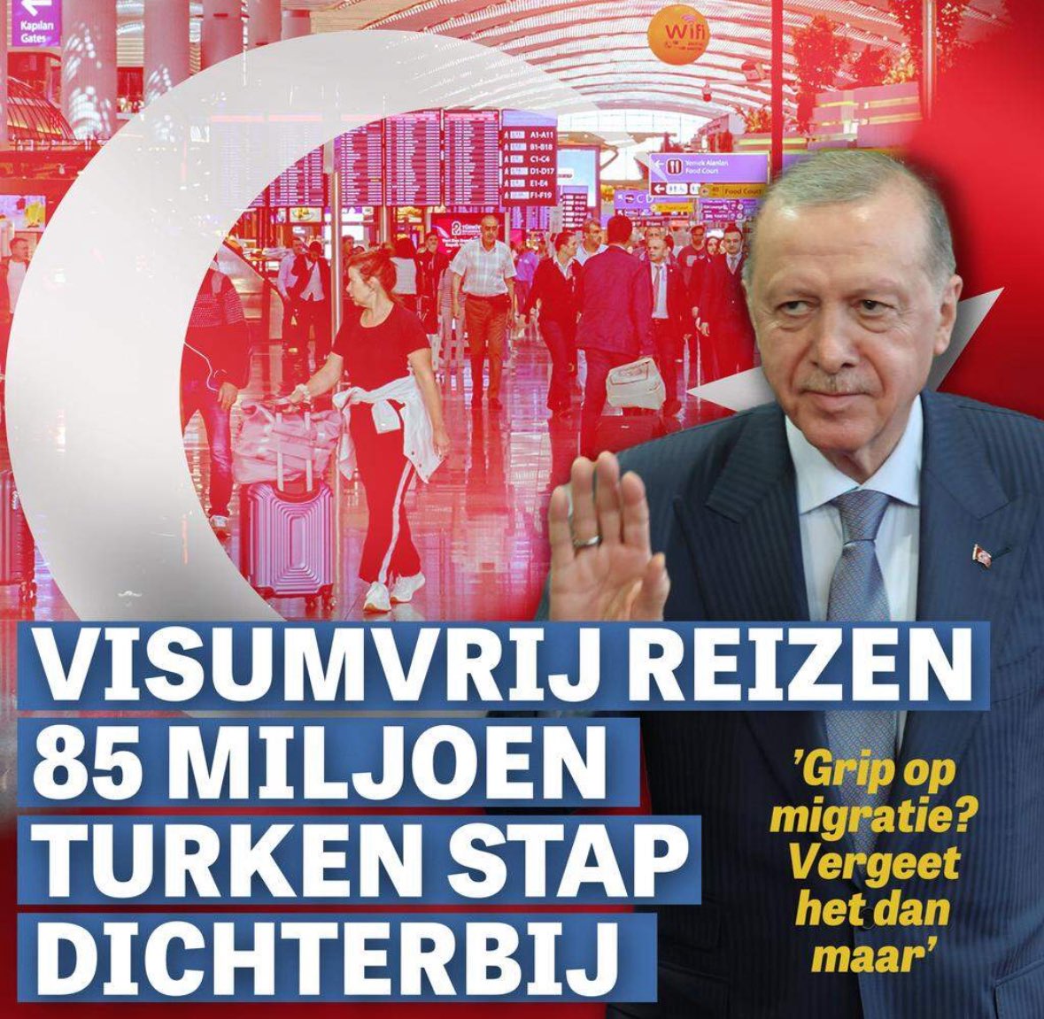 geertwilderspvv's tweet image. Waanzin en vernietigend voor Nederland als miljoenen Turken naar Nederland komen. Dit mag NOOIT gebeuren!!
#PVV #StemPVV #PVVOP1