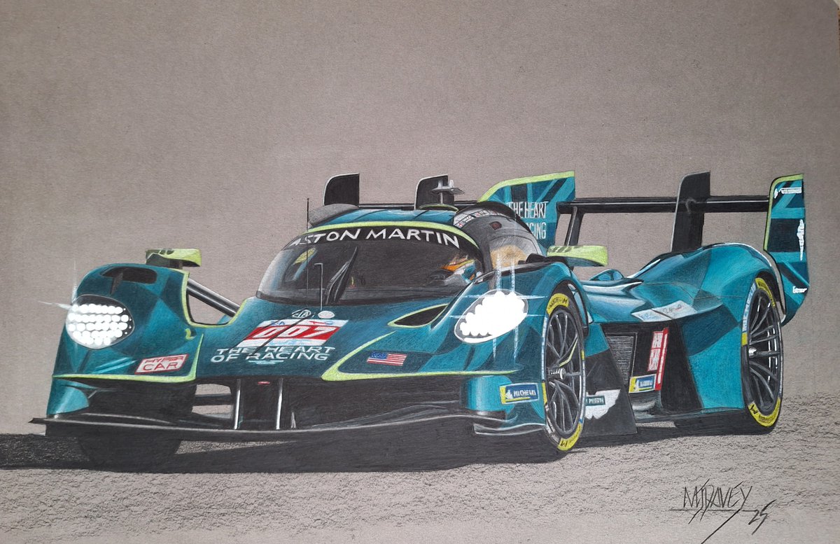 markdavey100's tweet image. My latest drawing. The stunning V12 Aston Martin Valkyrie. markjdaveyart.com @AMR_Official @AstonMartinF1 @IMSA @UnracedF1 @RaceDayReplay @lemans24hr @LeMans24hour #AstonMartin #LeMans24 #LeMans #LeMansUltimate #lemansclassic @FIAWEC @RaceCanada_ca