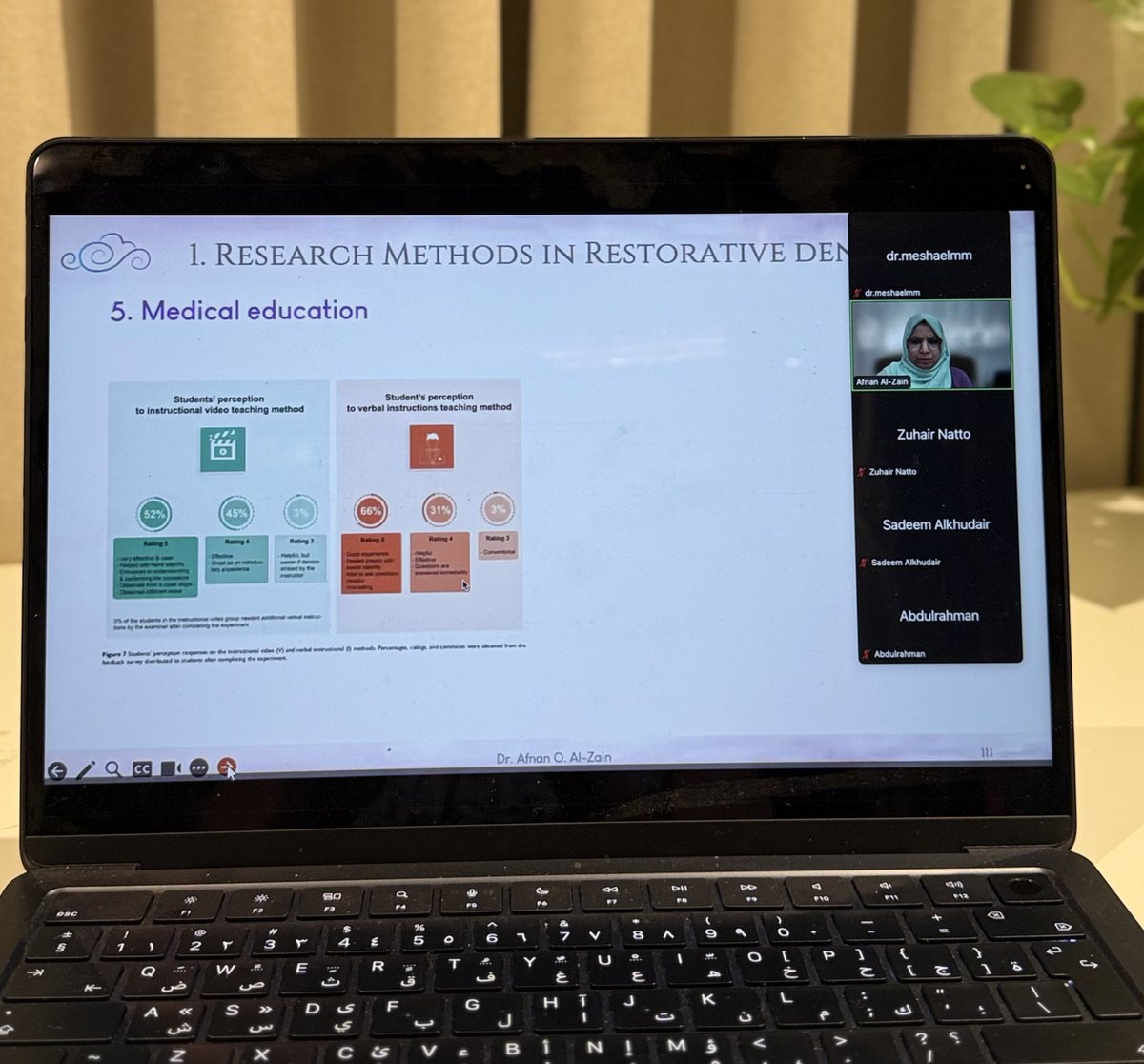 IadrSaudi's tweet image. Happening now: Exploring specialties and research ideas to join potential groups.