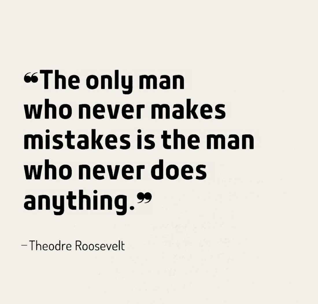 Ishwariya13's tweet image. As we welcome a new cohort of trainees to the lab, here’s what we tell them. Mistakes aren’t bad, they are a sign of progress. However, mistakes + understanding where we went wrong + course correction = the way to go. Never try to cover up blunders, own it and use it to grow 💪🏼