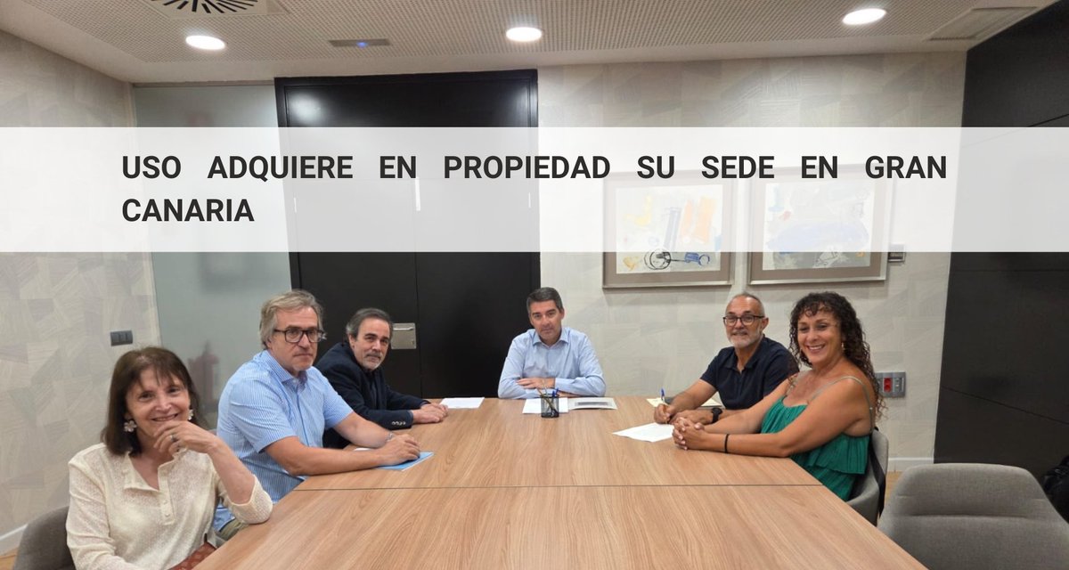 USO adquiere en propiedad su sede en Gran Canaria usocanarias.es/uso-adquiere-e…