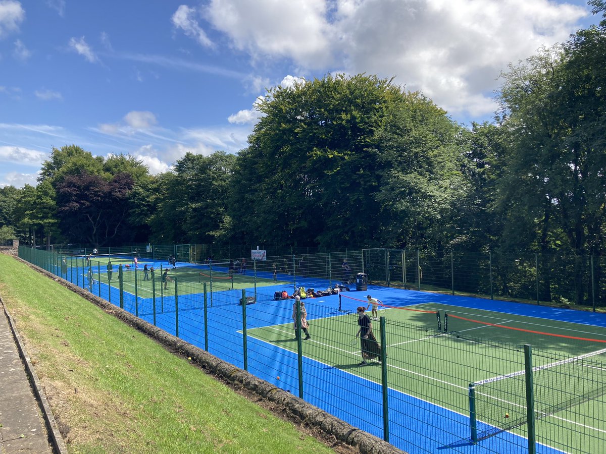 Brilliant day yesterday launching the park courts at Corporation Park in <a href="/blackburndarwen/">Blackburn with Darwen Council</a>. Lots of people with rackets in hands and smiles on faces, some great conversations about involving the local community in the programme, and the sun even made an appearance! <a href="/wedotennisuk/">We Do Tennis C.I.C.</a>