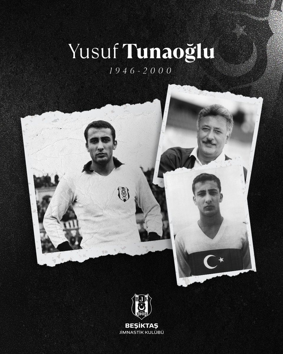 Efsane futbolcularımızdan Yusuf Tunaoğlu’nu vefatının 25. yıl dönümünde saygıyla ve rahmetle anıyoruz.