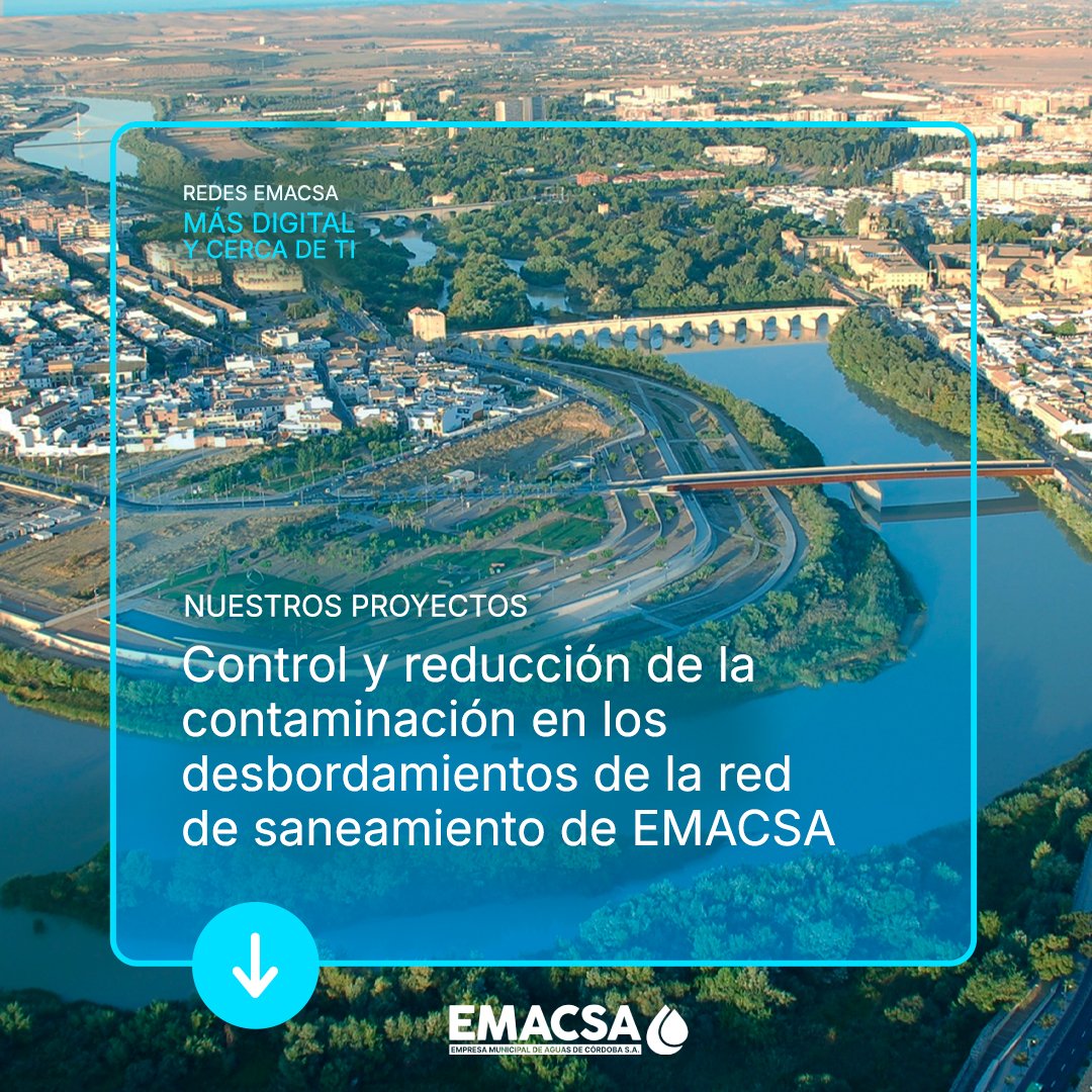 🌐 Desde EMACSA, estamos desarrollando un nuevo sistema de monitorización en tiempo real para detectar y gestionar la contaminación en los puntos de desbordamiento de la red de saneamiento’. 🌿🌍
#TransformaciónDigital #Innovación #EMACSA #Digitalización #REDES_EMACSA
