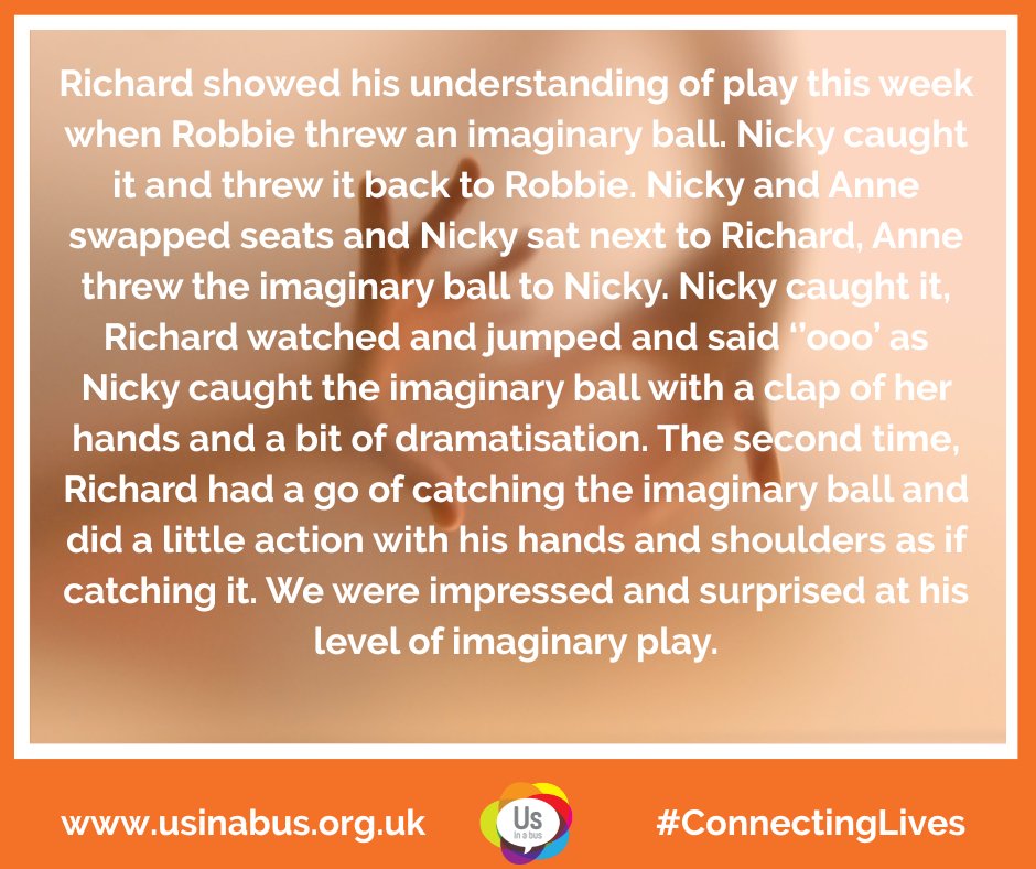 UsInABus's tweet image. #learningdisability #connectinglivessince1990 #intensiveinteraction #charity #disability #specialneeds #PMLD #autism #disabilityawareness