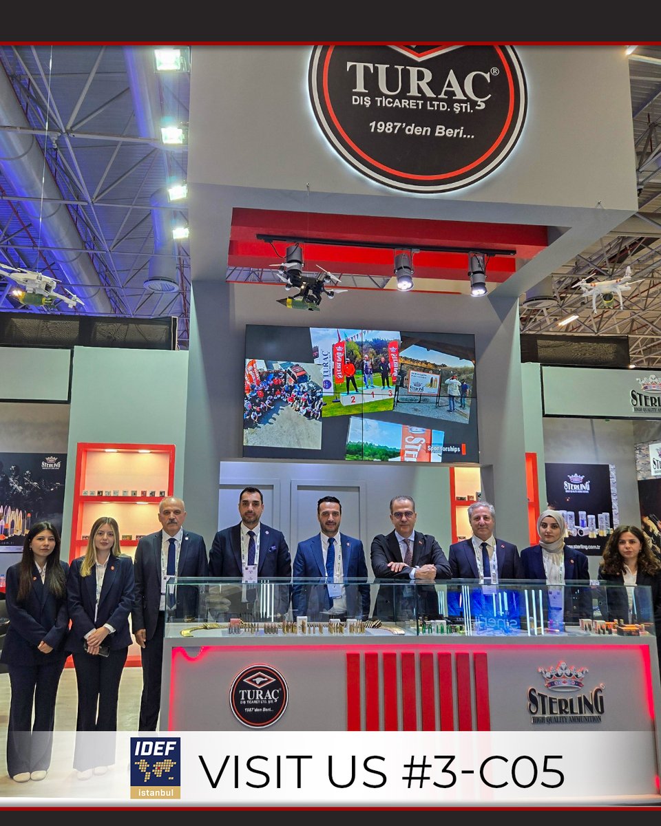 Turaç Dış Ticaret Ltd. Şti. (@turacdisticaret) on Twitter photo We are ready!
Visit Us: 3-C05
🇹🇷 🇹🇷
#idef2025 #turac #sterling #IDEF
<a href="/idefintl/">idefinternational</a>
<a href="/FatihAltunbash/">Fatih ALTUNBAŞ</a>
<a href="/Sterling_Ammo/">Sterling Ammunition</a> We are ready!
Visit Us: 3-C05
🇹🇷 🇹🇷
#idef2025 #turac #sterling #IDEF
<a href="/idefintl/">idefinternational</a>
<a href="/FatihAltunbash/">Fatih ALTUNBAŞ</a>
<a href="/Sterling_Ammo/">Sterling Ammunition</a>