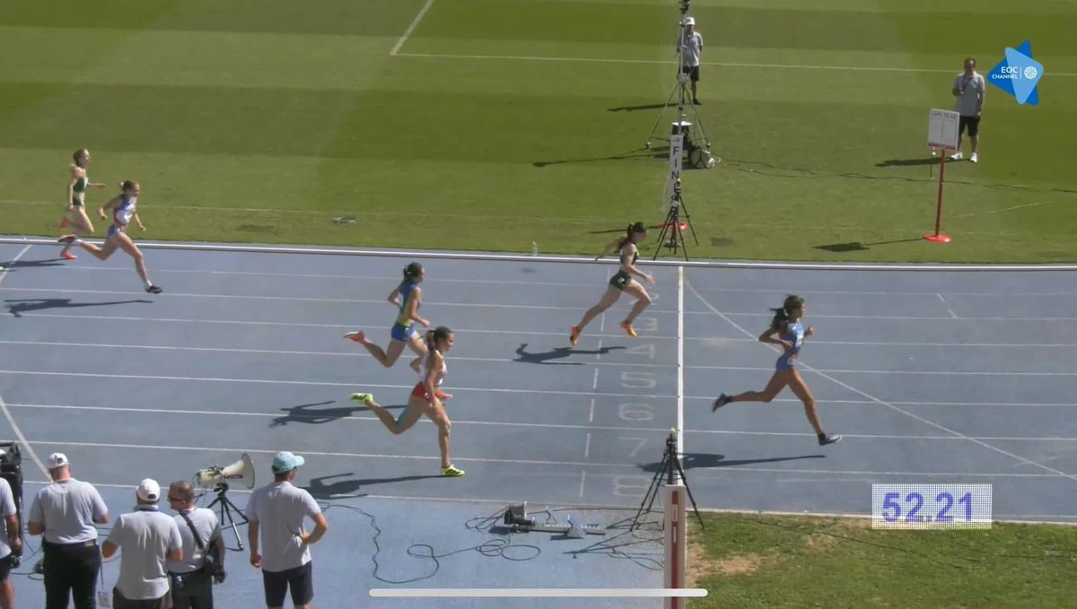 🥉  𝑩𝑹𝑶𝑵𝒁𝑬 𝑴𝑬𝑫𝑨𝑳 𝑭𝑶𝑹 𝑬𝑹𝑰𝑵 𝑭𝑹𝑰𝑬𝑳 ☘️🇮🇪

Erin Friel wins a brilliant bronze medal in her 400m Final at the European Youth Olympic Festival in Skopje, North Macedonia! 🇮🇪🥉

We are also so proud of you Erin! ☘️