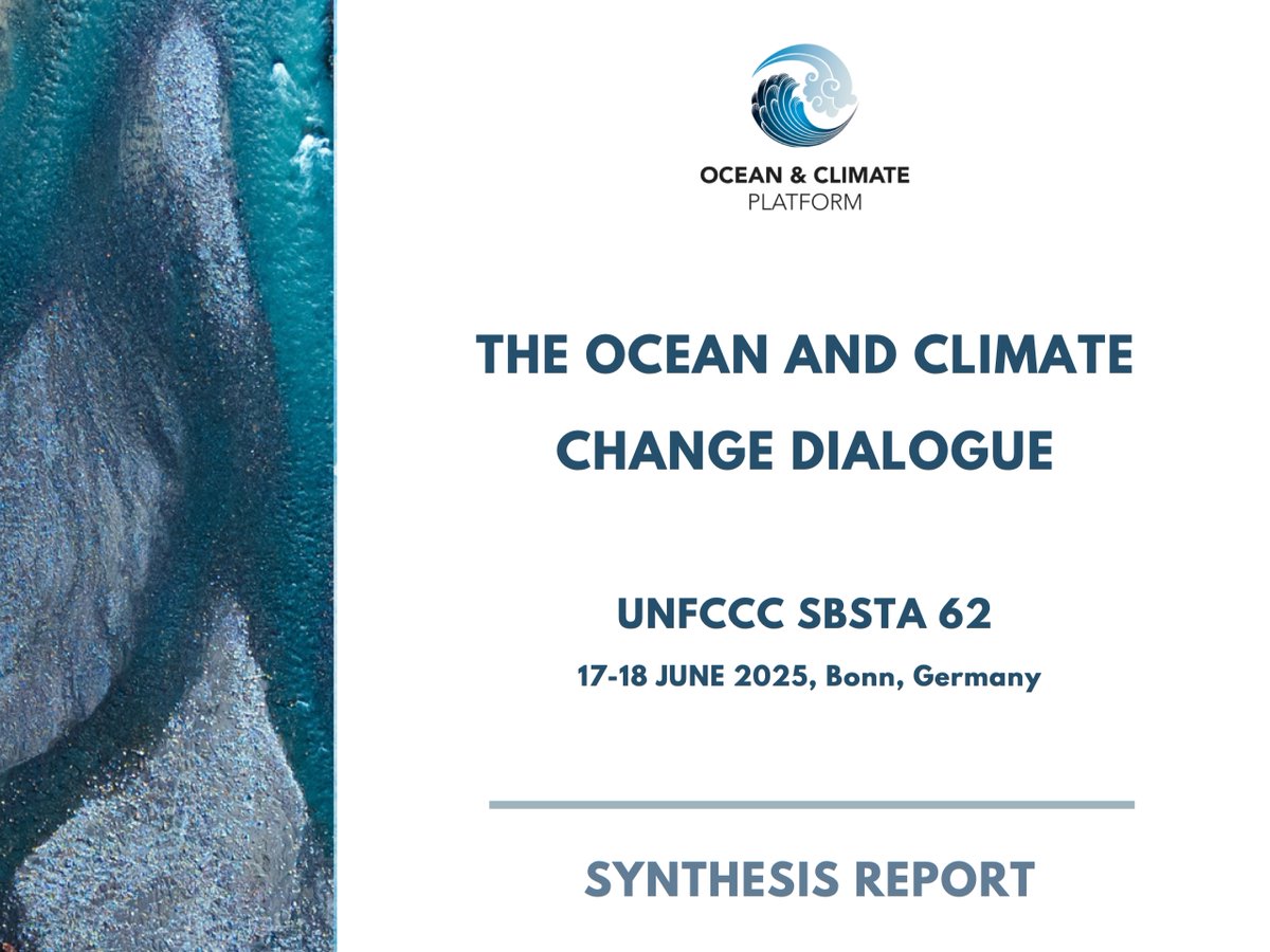 WorldFishCenter's tweet image. 📣 The 2025 Ocean and Climate Change Dialogue Synthesis Report is live!
Proud to have contributed to this milestone dialogue, helping elevate #aquaticfoods systems as powerful levers for #climateadaptation, #resilience, and #foodsecurity.
tinyurl.com/WFPub2507d
#UNOC3 #COP30