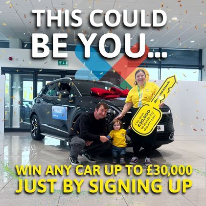 Thanks to the amazing <a href="/ArnoldClark/">Arnold Clark</a> YOU still have a chance to win the car of your dreams worth £30,000! 🤩 
All you have to do is sign up for either Dundee or Edinburgh Kiltwalk &amp; fundraise for a Charity you care about. That's it... it's as easy as that! 
Be in it to win it 👉