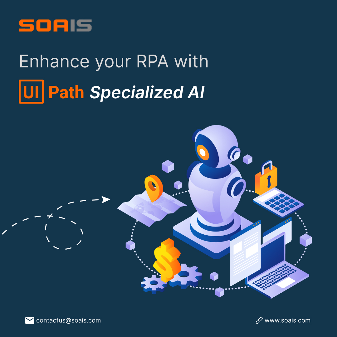 SOAISSolutions's tweet image. UiPath Specialized RPA = automation that delivers more.

With SOAIS, you get:

- Smart document processing
- Built-in AI &amp;amp; test automation
- Scalable, governed workflows

#UiPath #RPA #SOAIS