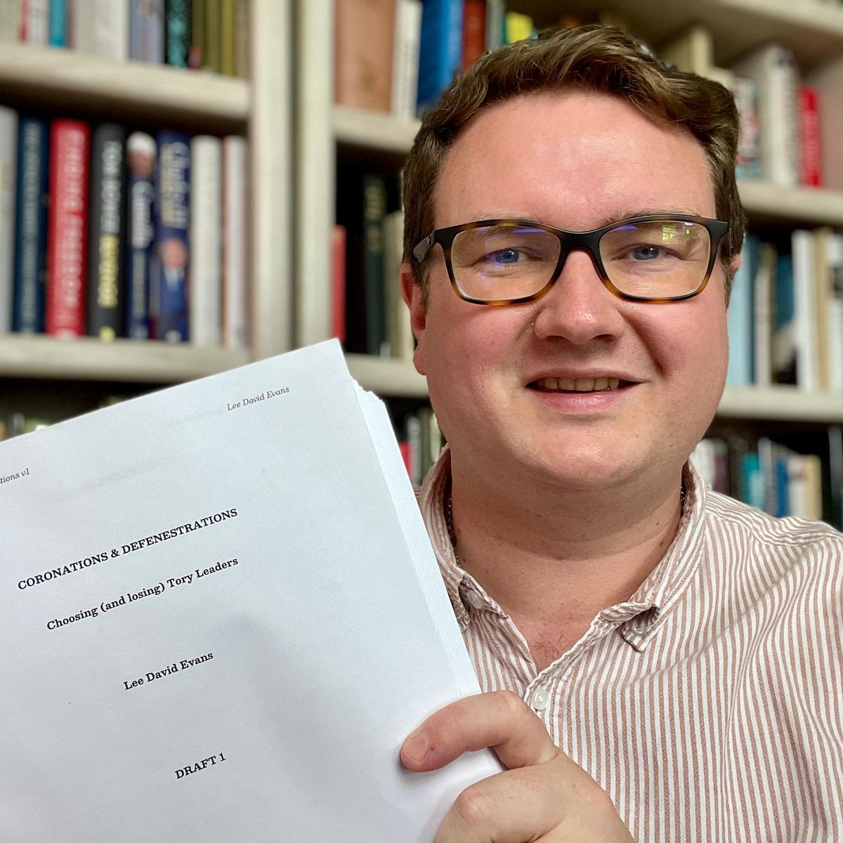 LeeDavidEvansUK's tweet image. Some news - and for me, at least, it’s exciting news!
I’ve finally finished the draft manuscript of the book I’ve been working on about the methods of choosing, and removing, Conservative leaders.
It should be out in about 6 months with @agendapub.