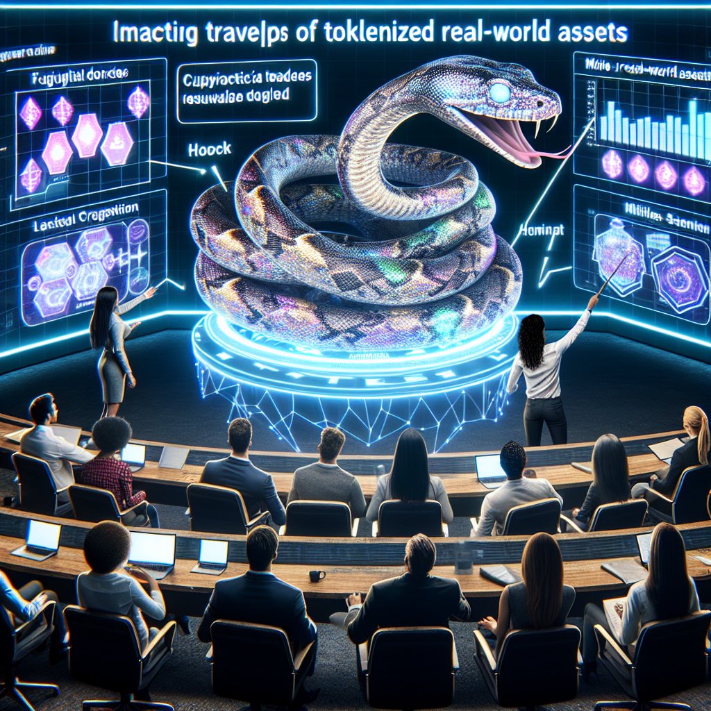 🐍 RWA Revolution: Institutional Crypto Adoption Explodes in 2025! 🚀  Key Highlights: - JPMorgan launches crypto-backed loans - Tokenized assets reach $6.88T market cap - RBNT poised for 44% growth 📈  RedBelly Network: Leading the RWA tokenization frontier!   Hiss-tory in the