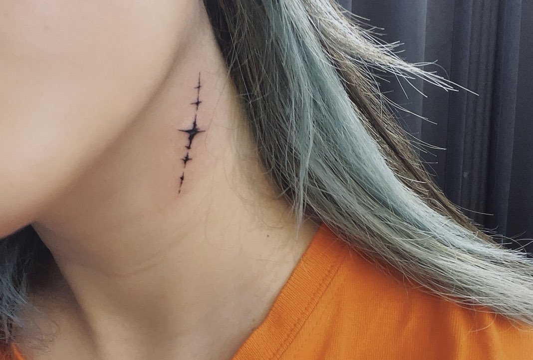 念願の音痕タトゥー！

デザインはゆの字さん(<a href="/onigiri_yumi09/">ゆの字</a>)にお願いしました！快諾してくださって感謝の極み🙌🏻

私だけのオリジナル音痕！嬉しいなぁ🥰

#鳴潮         
#WutheringWaves