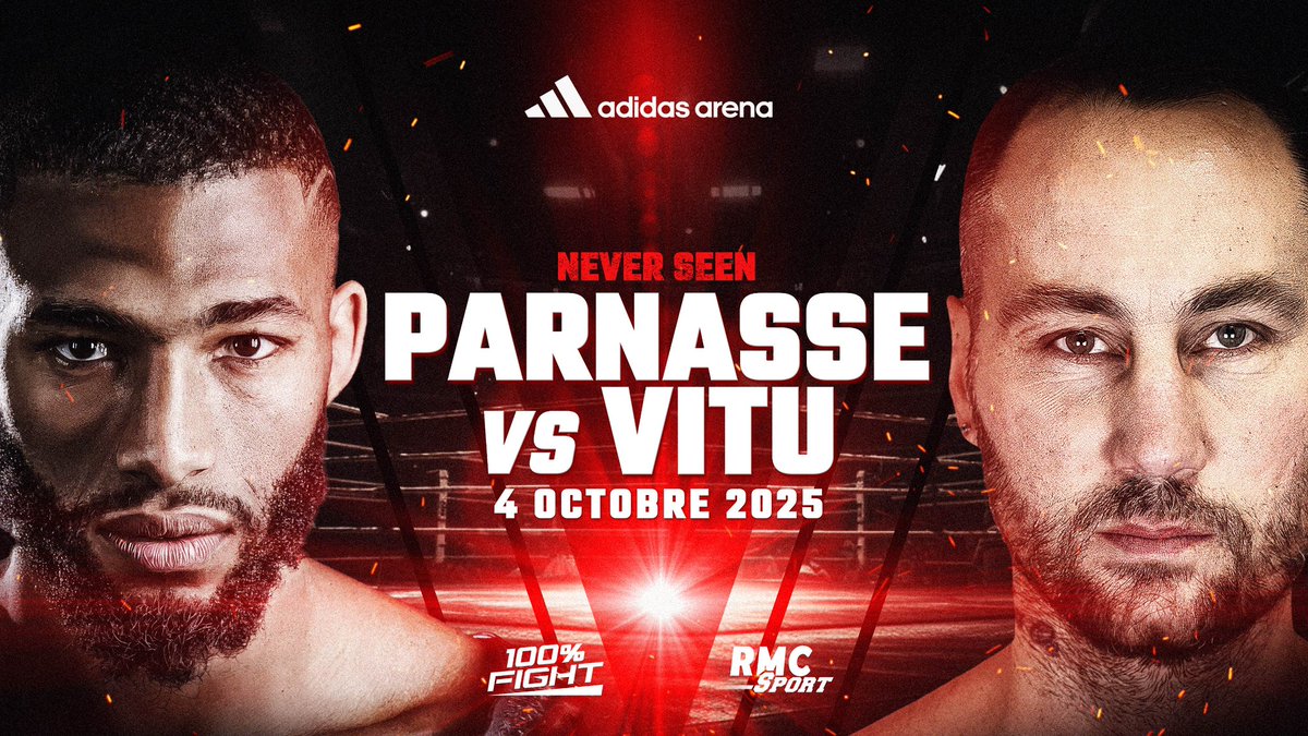 atchacademy's tweet image. 🥊 LE CHOC ULTIME DES MONDES 🥊
La sensation du MMA, Salahdine Parnasse, fait ses débuts très attendus en boxe anglaise face à l'ancien Champion d'Europe, Cédric Vitu (48-5).
Ce n'est pas qu'un combat, c'est la boxe qui défend son royaume face à l’invasion du MMA ⚔️
#Boxe #MMA