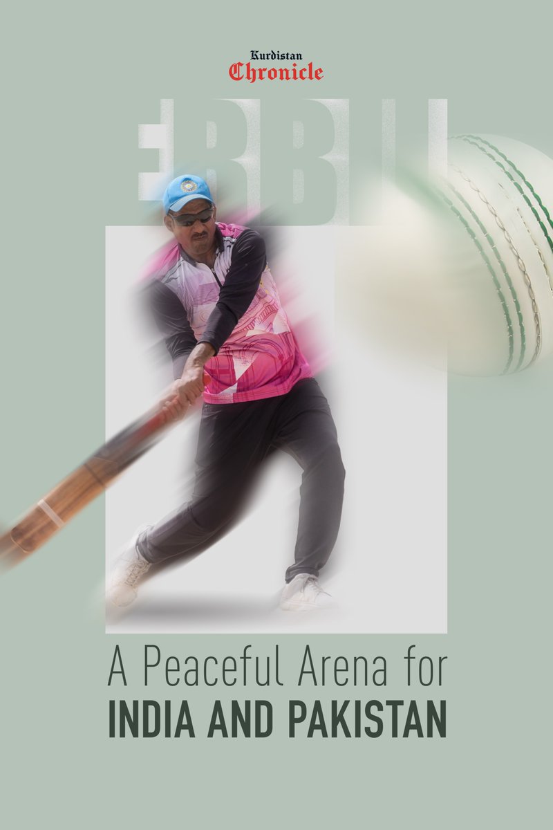 KrdChronicle's tweet image. In Erbil, the crack of the cricket bat and the cheers of Indian and Pakistani players fill the stadium’s air. It is a sound far removed from the gunfire and tension back home, where the latest armed conflict between India and Pakistan has raged for days.
Read more:…