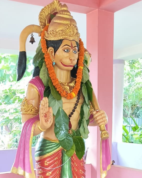 Bjp4surajit's tweet photo. আজকে বিলোনীয়াতে হনুমান পূজায় অংশগ্রহণ করি। https://t.co/fvPywXxisp