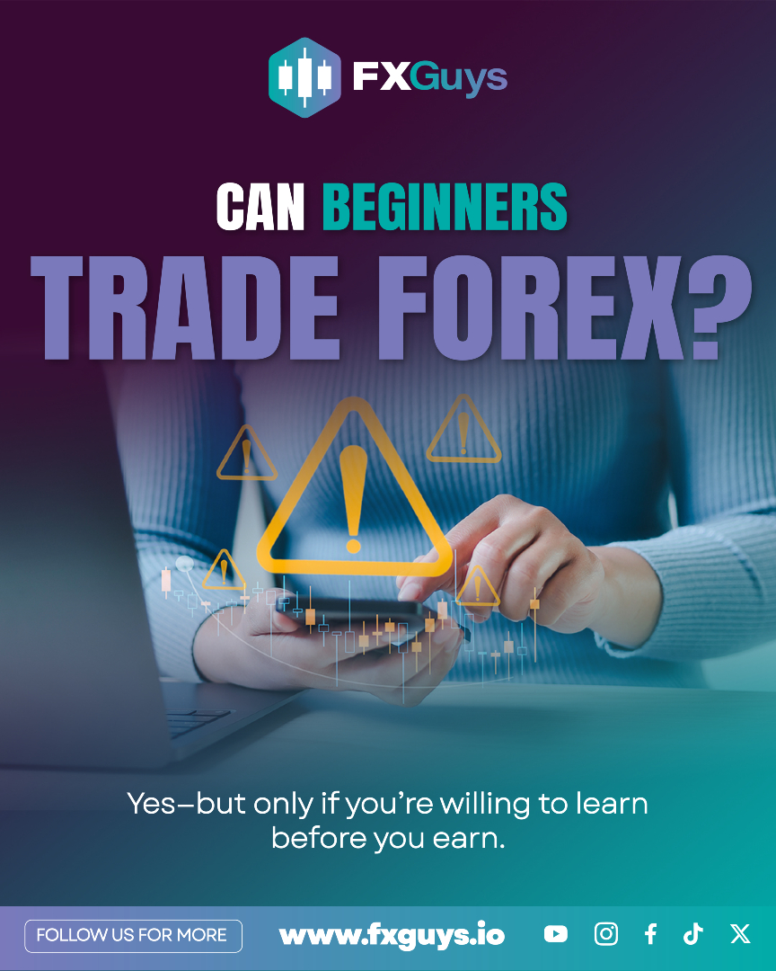 FXGuysNews's tweet image. 👶 New to trading?

 Yes, you can trade forex without prior experience—but not without education.

 Start with demos, learn the basics, and follow a process.

Learning first means losing less later.

#forexbeginner #tradingfaq #fxguys #startsmart #learnthenearn