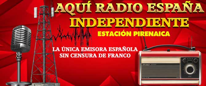 #TalDíaComoHoy de 1941 empezó a emitir la emisora Radio España Independiente, 'La Pirenaica'.
Creada por el Partido Comunista de España <a href="/elpce/">Partido Comunista de España 🇵🇸</a> fue la principal voz de oposición demócratica a la dictadura fascista en el ámbito radiofónico.