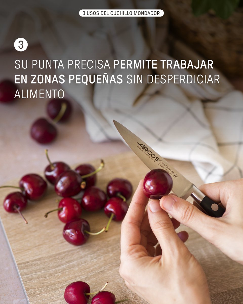 ¿Solo para pelar?🤔 El cuchillo mondador puede hacer mucho más🔪¡Te contamos tres usos de estos cuchillos! arcos.com/es_ES/cuchillo…