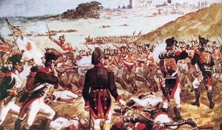 FXMC1957's tweet image. 22 July 1812. British forces led by Arthur Wellesley (later Duke of Wellington) defeated French troops at the Battle of Salamanca during the Peninsular War in Spain. The battle established Wellington as an effective offensive general.