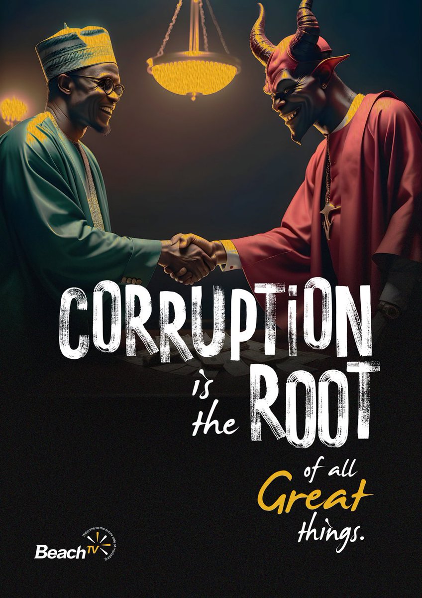 beachtvmedia's tweet photo. Oh You didn’t know…?!
#watiscorruption #beachtvagency #corruptioncampaign https://t.co/Yy8G7lrrtT