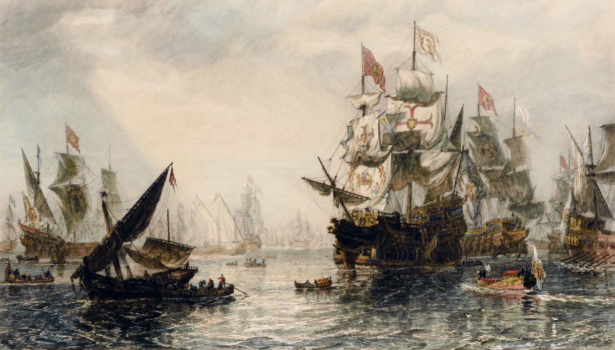 Museo Naval (@museo_naval) on Twitter photo #TalDíaComoHoy, pero de 1588, la Gran Armada de Felipe II partía de La Coruña con intención de invadir Inglaterra, gobernada entonces por Isabel I. #TalDíaComoHoy, pero de 1588, la Gran Armada de Felipe II partía de La Coruña con intención de invadir Inglaterra, gobernada entonces por Isabel I.
