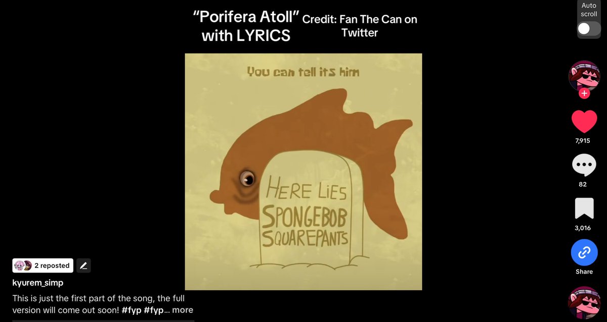 FanTheCan's tweet image. If you’re here from this TikTok:
PORIFERA IS STILL BEING WORKED ON!
There will be a complete version soon!
Me and my team @CanheadStudios are taking our time on it and want to make sure it’s the best it can be! I’ll announce when it’s out on my youtube here and on Tiktok! :)