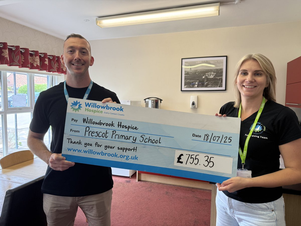 PCPPilots's tweet image. Last week, we had some visitors from Willowbrook Hospice. Brookie Bear came and revealed to the children how much they raised for the Masked Racer. A huge thank you to all grown ups for helping us raise so much for a good local cause. The event was a massive success!