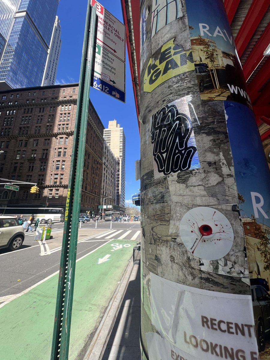 LittleArtPhotag's tweet image. Left my mark in NYC, do you think it’s still there?