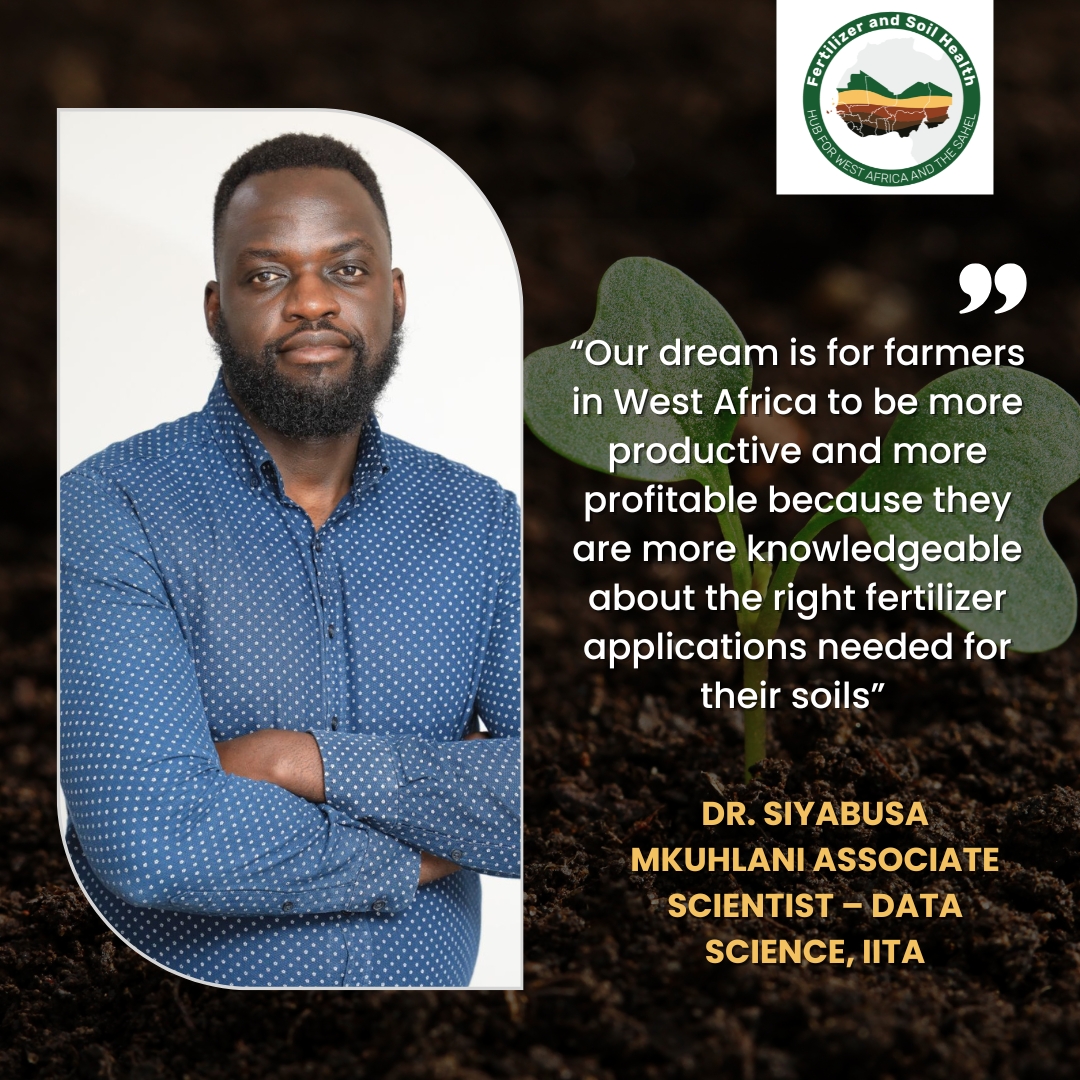 Across West Africa, in addition to many other challenges, nutrient mining and inefficient fertilizer use are some of the major threats to crop production and food security. Some farmers apply fertilizers without understanding their soil’s specific needs, resulting in poor yields