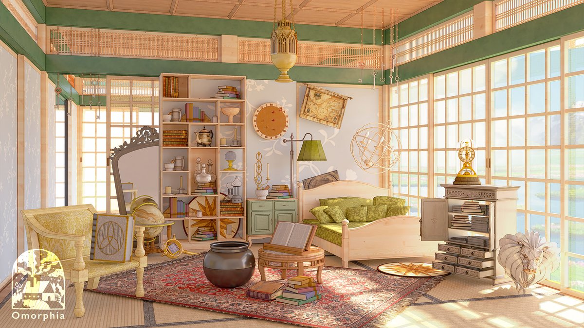Omorphia1's tweet image. A room can feel completely different just because of its style. ✨