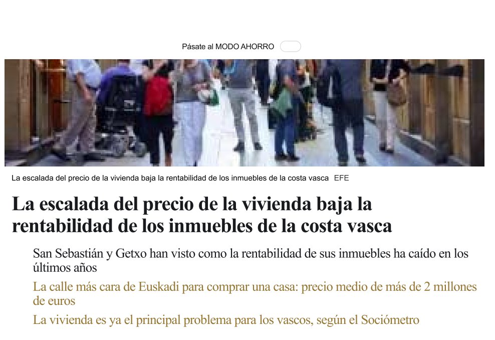 Tu echando números para pagar el alquiler o la hipoteca del techo donde vives y otros echando números para llenarse los bolsillos.

La especulación inmobiliaria es el rentismo feudal de nuestro tiempo.