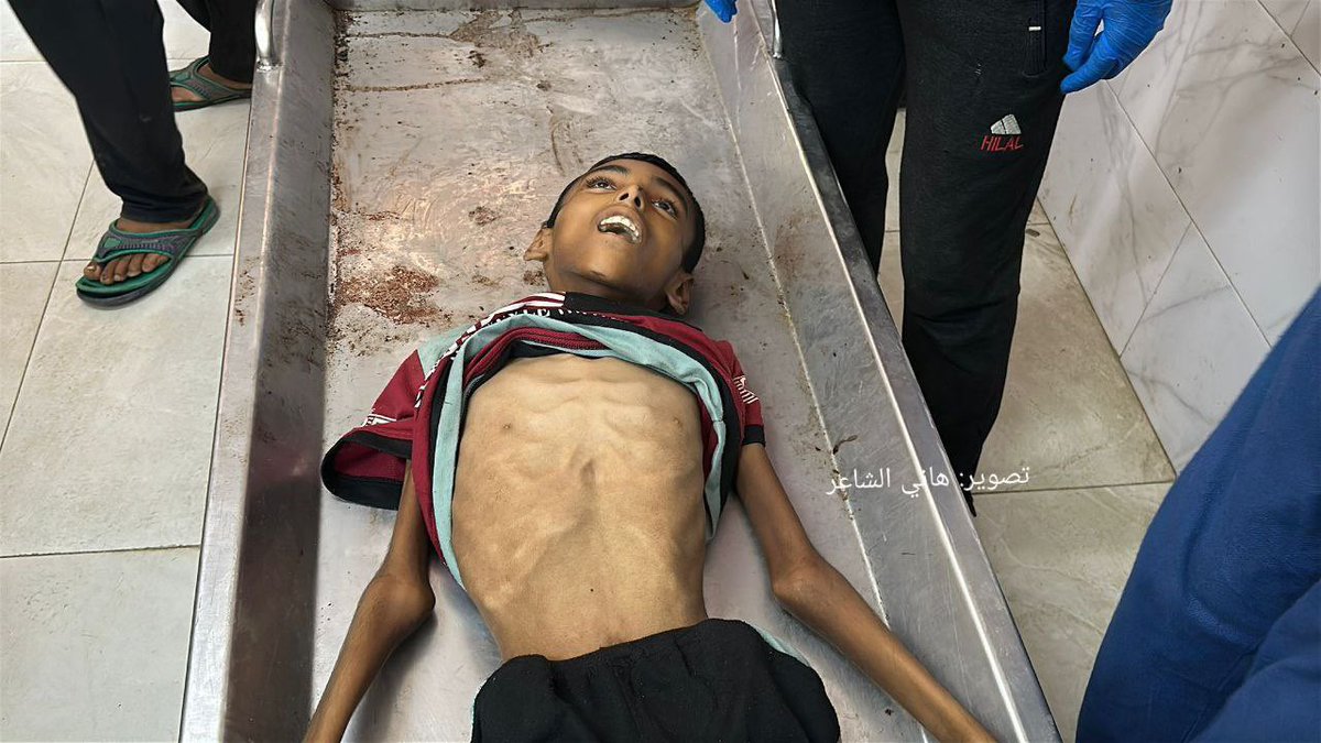 islamelhabil's tweet image. الجوع يفتك بالصغار والكبار، وأرقام شهداء المجاعة تتزايد بوتيرة متسارعة ومخيفة جداً.
بتنا لا نخاف من الصاروخ، قدر خوفنا من الجوع والعطش على من تبقى في هذه المدينة.
#غزة
حسبنا الله ونعم الوكيل