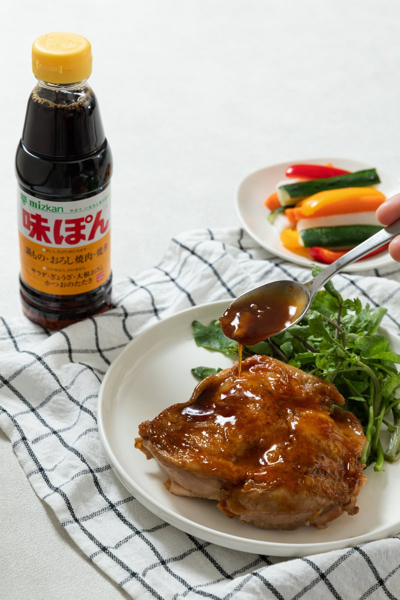 mizkan_official's tweet image. お客さまから味ぽん×鶏肉が最強ということを証明する写真がたくさん届いています。皆さんが好きな味ぽんの鶏肉レシピもコメントで教えてください!
【味ぽんレシピ】
