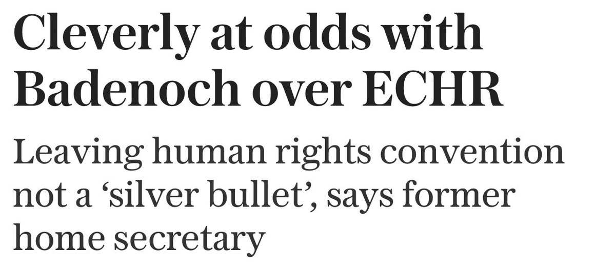 ZiaYusufUK's tweet image. Kemi forced to reshuffle her woeful shadow cabinet and bring Cleverly back.
Cleverly doesn’t even want to leave the ECHR.
Tory wets reasserting themselves, axis moving away from the 2p Farage impersonator Jenrick.
They’re toast.