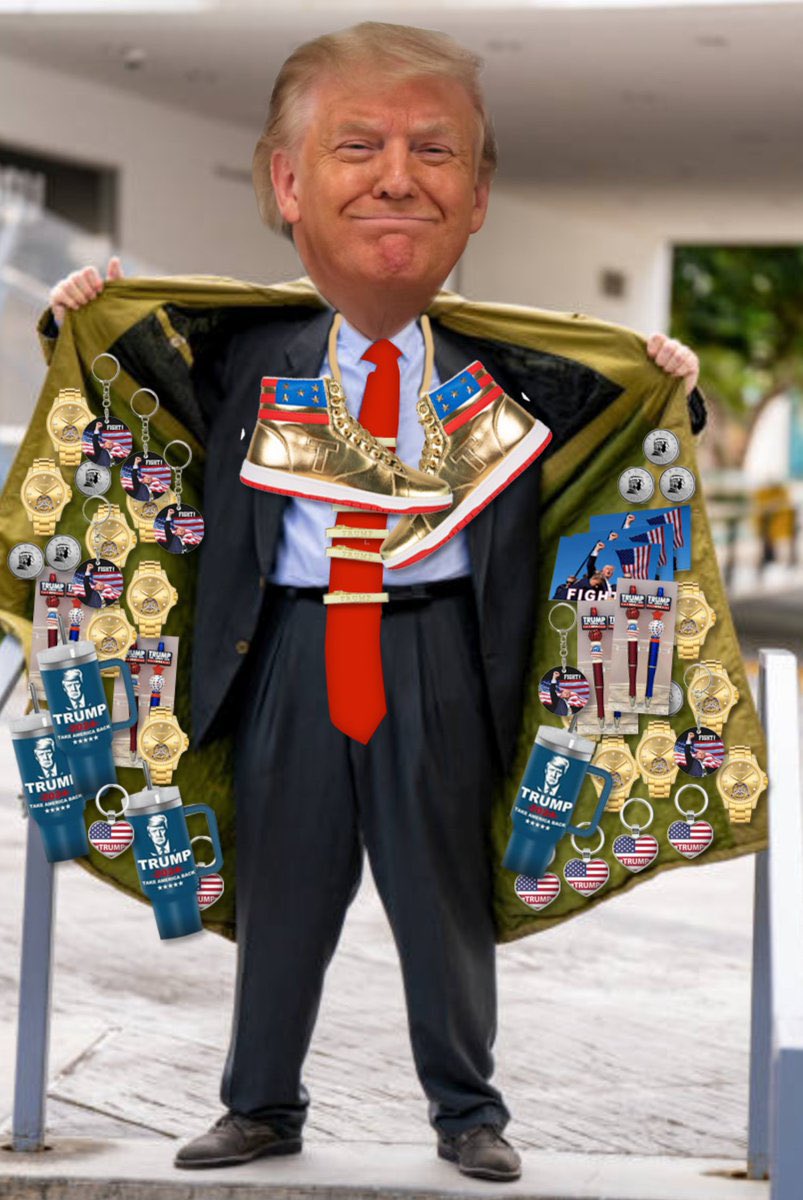 ivanopanetti's tweet image. Donald Trump’s use of the presidency for personal gain is like nothing else in American history.
His grifting couldn't be clearer, from trips to the Middle East where he mixed business and pleasure to the crypto $TRUMP memecoin dinner where he let top holders in to the…