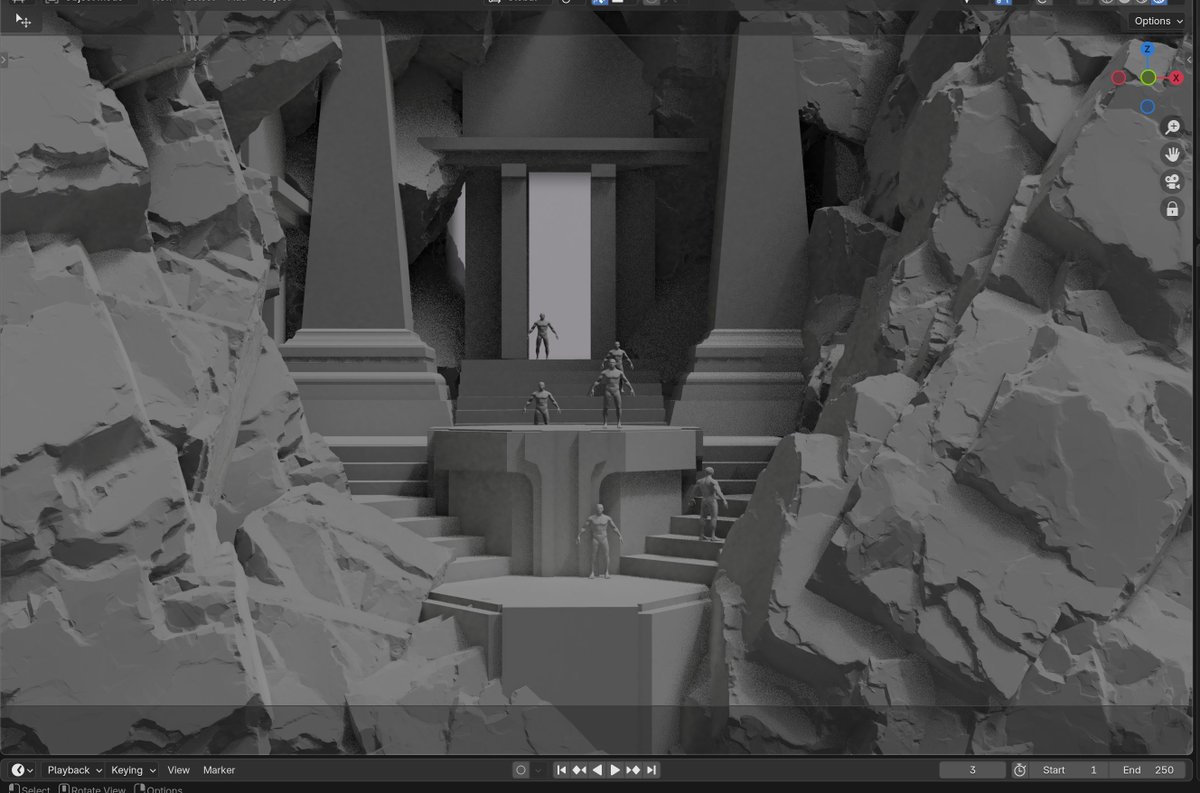 Subhan Saifi (@subhansaifii) on Twitter photo Have started working on a personal project. It's gonna be a fan art of god of war 2018 environment made by <a href="/badboi3d/">Raul Aparicio</a>. The blockout is still in rough stage and rocks are randomly placed. I hope I do complete it, as it's gonna be my first environment project. Have started working on a personal project. It's gonna be a fan art of god of war 2018 environment made by <a href="/badboi3d/">Raul Aparicio</a>. The blockout is still in rough stage and rocks are randomly placed. I hope I do complete it, as it's gonna be my first environment project.