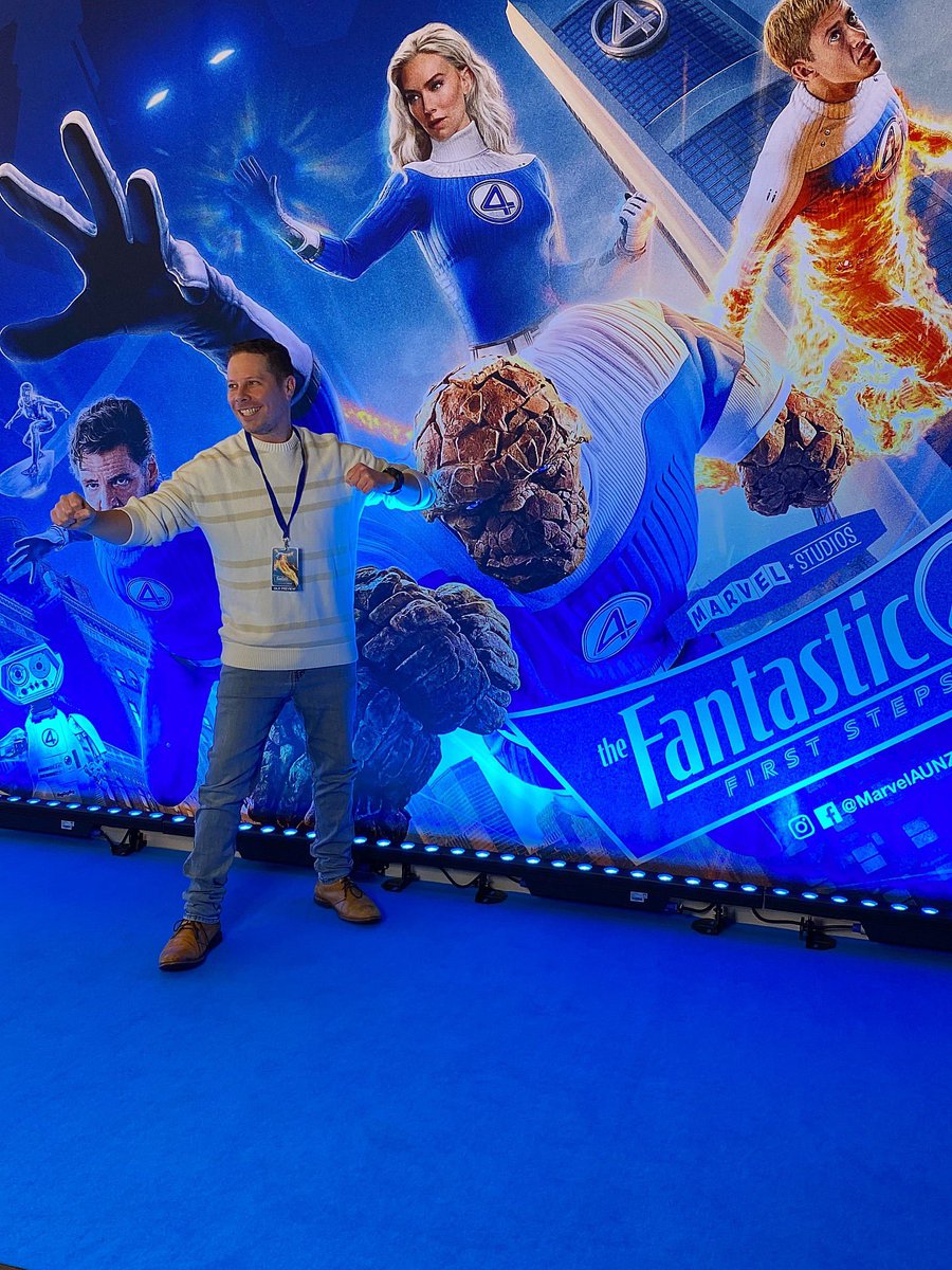 walkdenent's tweet image. 🌟 Tonight’s the night! Heading to Brisbane to catch The Fantastic Four: First Steps — can’t wait to see how this legendary team takes on their first adventure! 🚀🔥
#FantasticFour #FirstSteps #BrisbaneCinema #MarvelMagic #MovieNight #MarvelFans #MarvelAustralia #SuperheroFilm