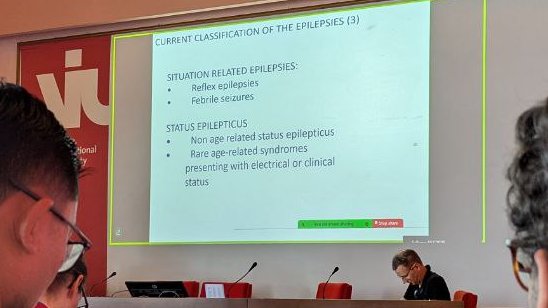 LudmilaSavelev3's tweet photo. Kicking off Day 1 of 11 at the 21st San Servolo Advanced #epilepsy Course by @ILAEweb — Bridging Basic with Clinical Epileptology, with a focus on non-neuronal cells &amp; new therapeutic strategies. 👩‍🔬👩‍💻

Grateful to @DMM_journal for supporting my participation through a #DMMgrants! https://t.co/pacpni3QRs