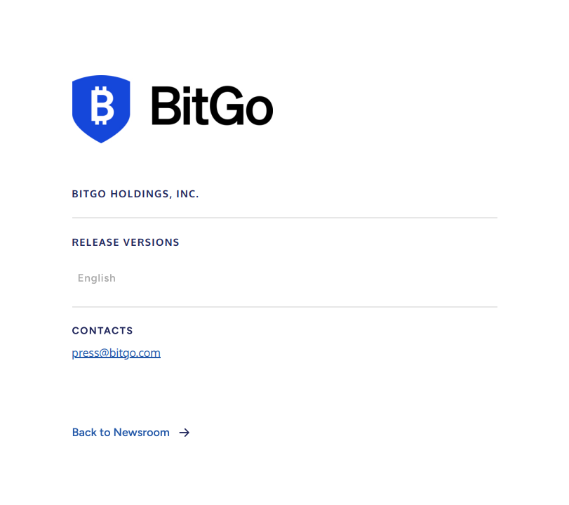 CryptoCoinShow's tweet image. ⚡️BIG: @BitGo has announced the confidential filing of a draft registration statement with the U.S. SEC for a potential IPO in the United States.