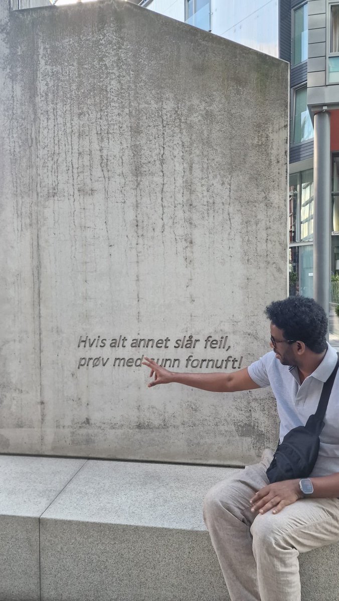 “If everything else fails, try common sense!”