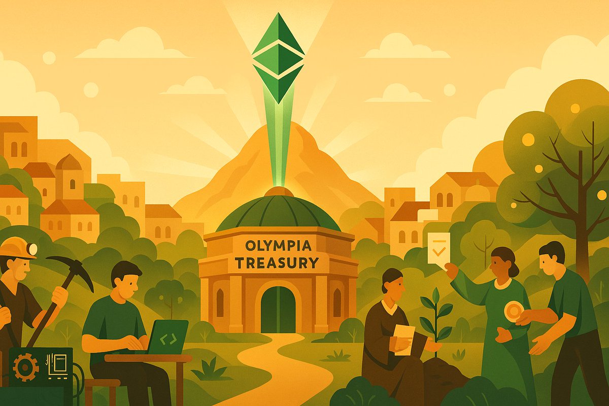 🛠️ Olympia isn’t a revival of old treasury ideas.
It’s a clean break.

🔥 No inflation
🔒 Immutable contracts
🗳️ On-chain DAO
⚖️ BASEFEE, not block rewards
Olympia is the first real decentralized treasury ever proposed for a Proof-of-Work chain.

Read → ethereum-classic.medium.com/olympia-the-fi…
