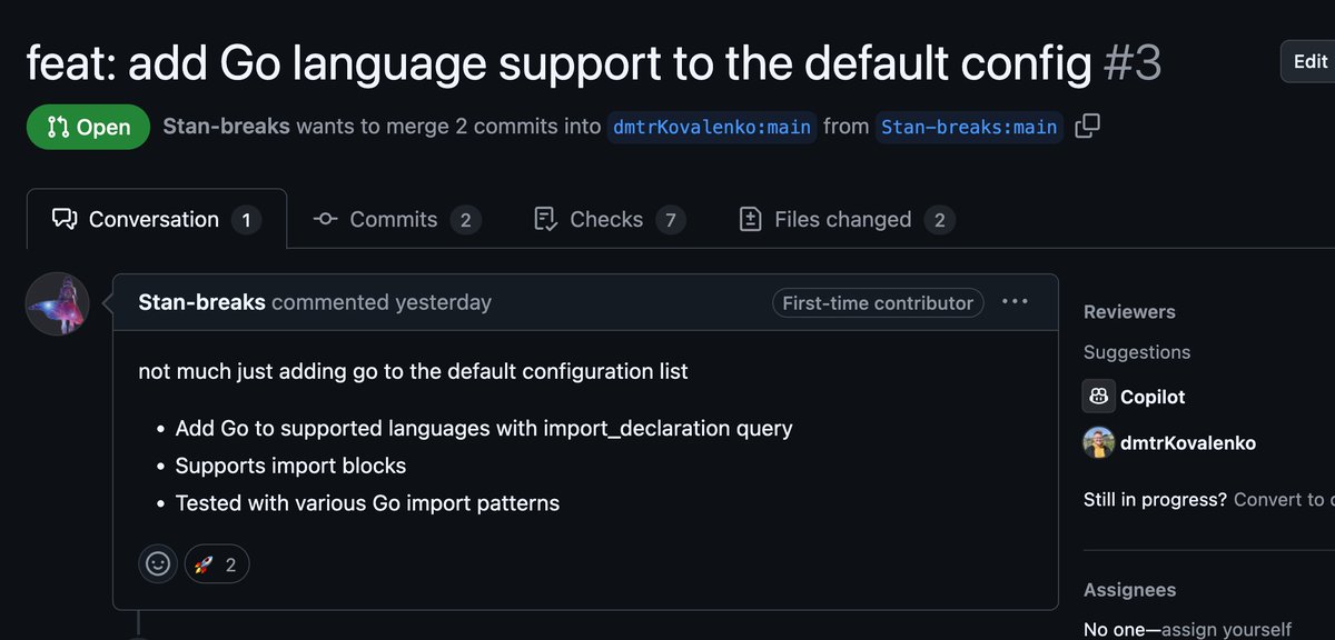 neogoose_btw's tweet image. Someone already contributed Go support to the fold-imports.nvim (thanks btw 🫡)
but who would doubt it lol